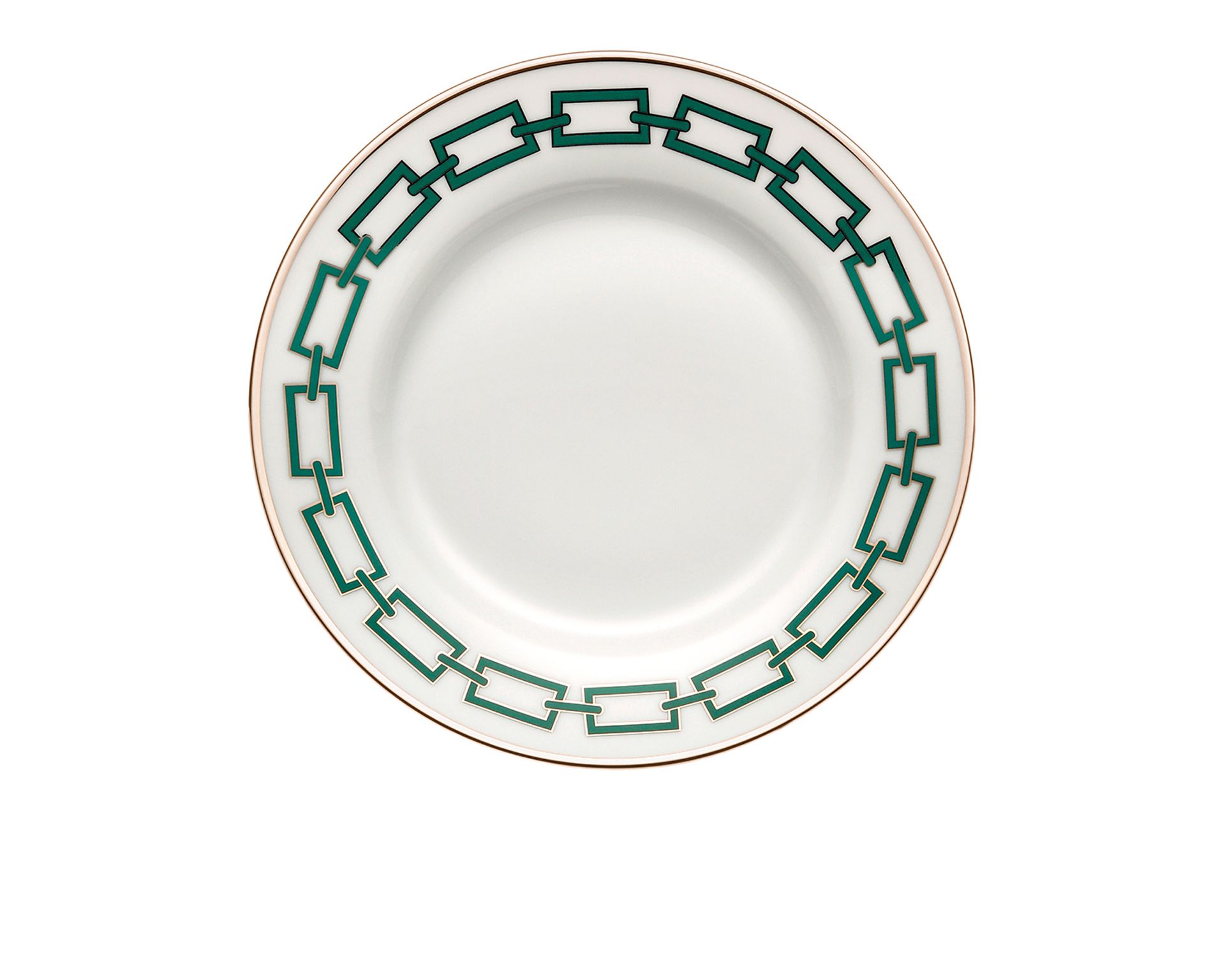 Dinner Plate Catene Smeraldo Porcelain Richard Ginori 140349 F00400pt1100280a08