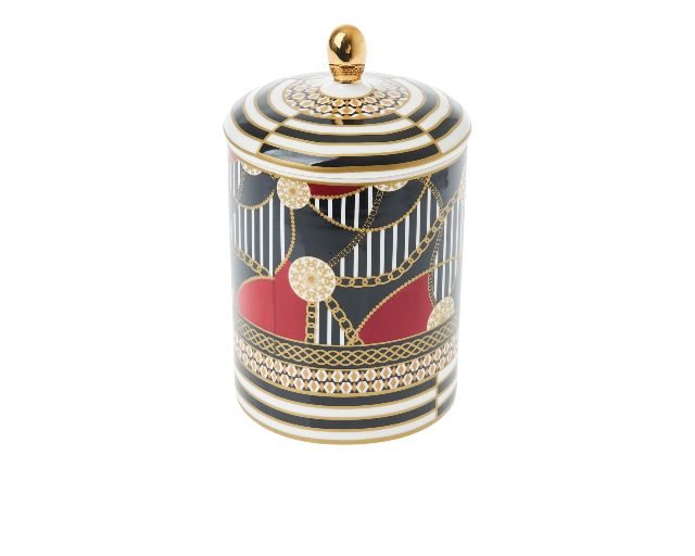 Scented candle living porcelain