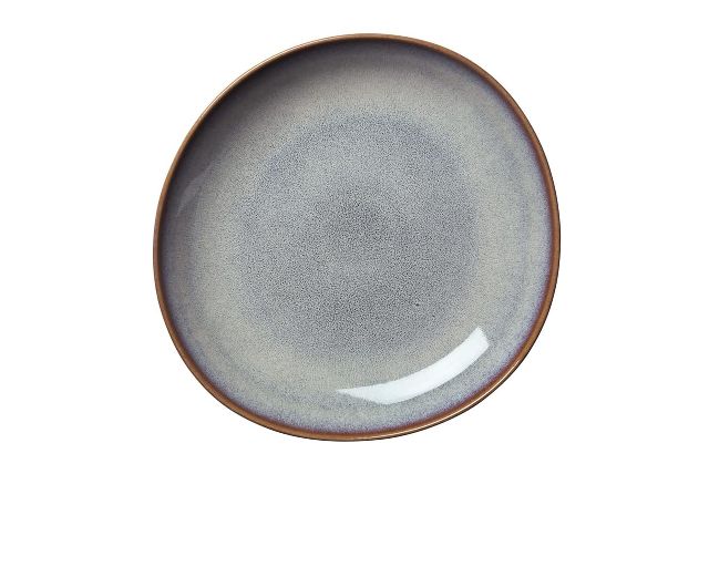 Serving plate lave beige