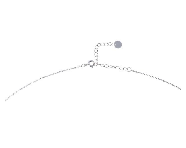 Collana Luce Argento Con Cubic Zirconia E Zircone Smeraldo Sovrani 174372 814j7151