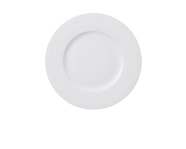 Piatto dessert white pearl porcellana
