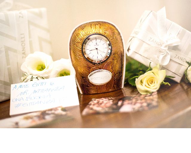 Lladro' Table clock mirage porcelain - Zanolli