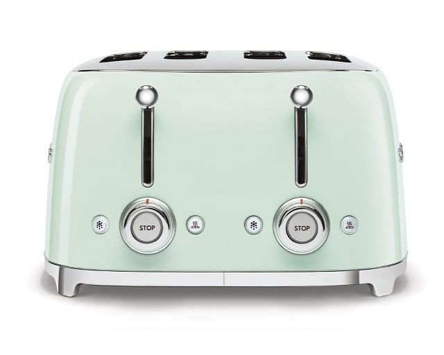 Toaster 4 Slices Pastel Green Smeg 189483 891tsf03pgeu