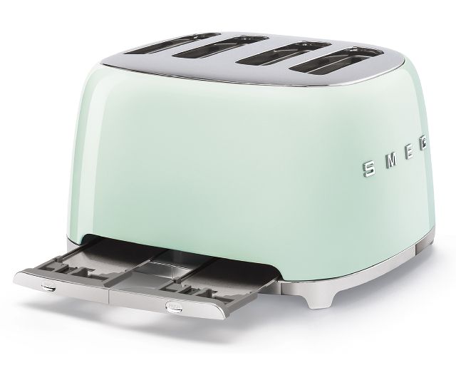 Toaster 4 Slices Pastel Green Smeg 189483 891tsf03pgeu