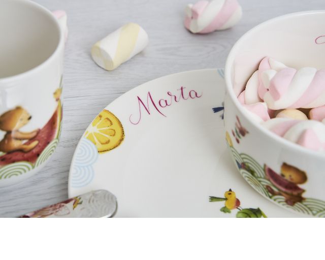 Set Pappa Hungry As A Bear Porcellana Composto Da 7 Pezzi Villeroy E Boch