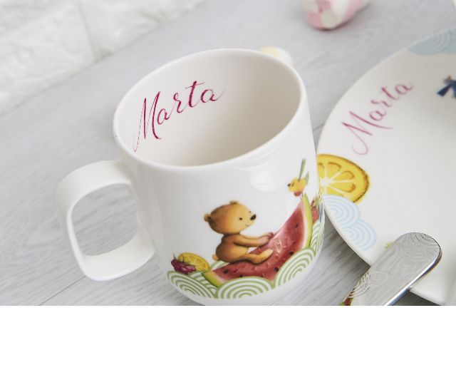 Set Pappa Hungry As A Bear Porcellana Composto Da 7 Pezzi Villeroy E Boch