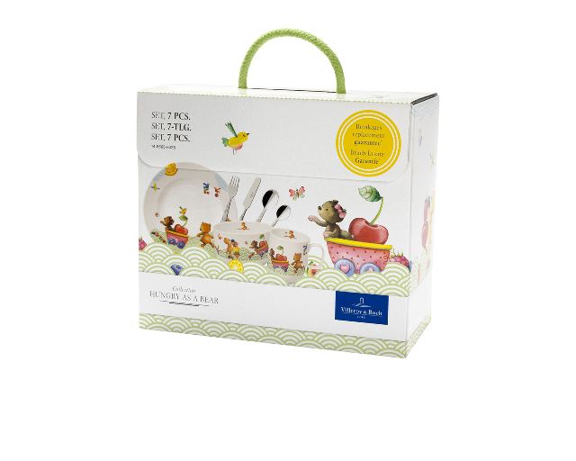 Set Pappa Hungry As A Bear Porcellana Composto Da 7 Pezzi Villeroy E Boch