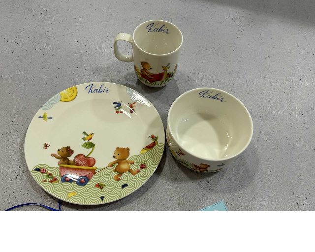 Set Pappa Hungry As A Bear Porcellana Composto Da 7 Pezzi Villeroy E Boch