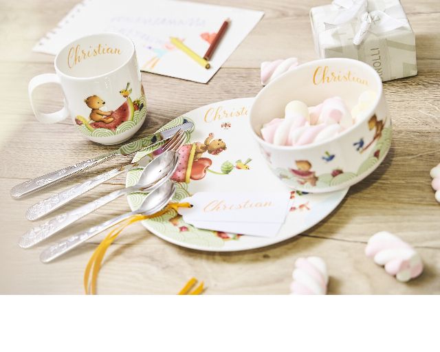 Set Pappa Hungry As A Bear Porcellana Composto Da 7 Pezzi Villeroy E Boch