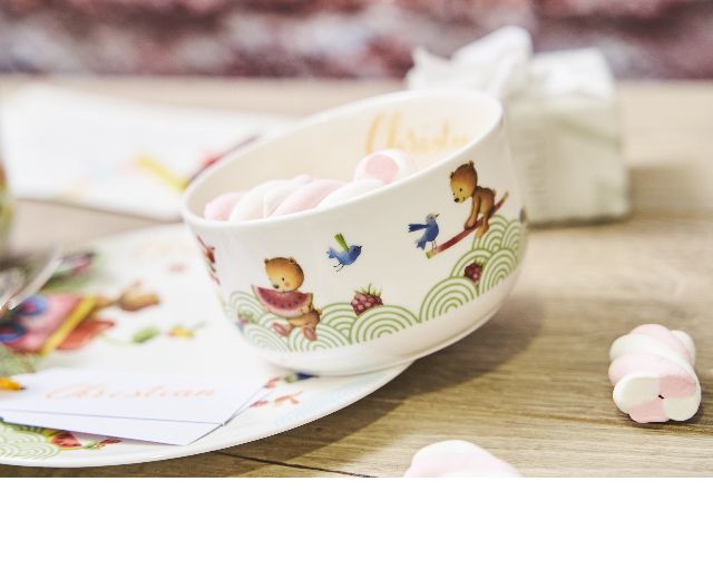 Set Pappa Hungry As A Bear Porcellana Composto Da 7 Pezzi Villeroy E Boch