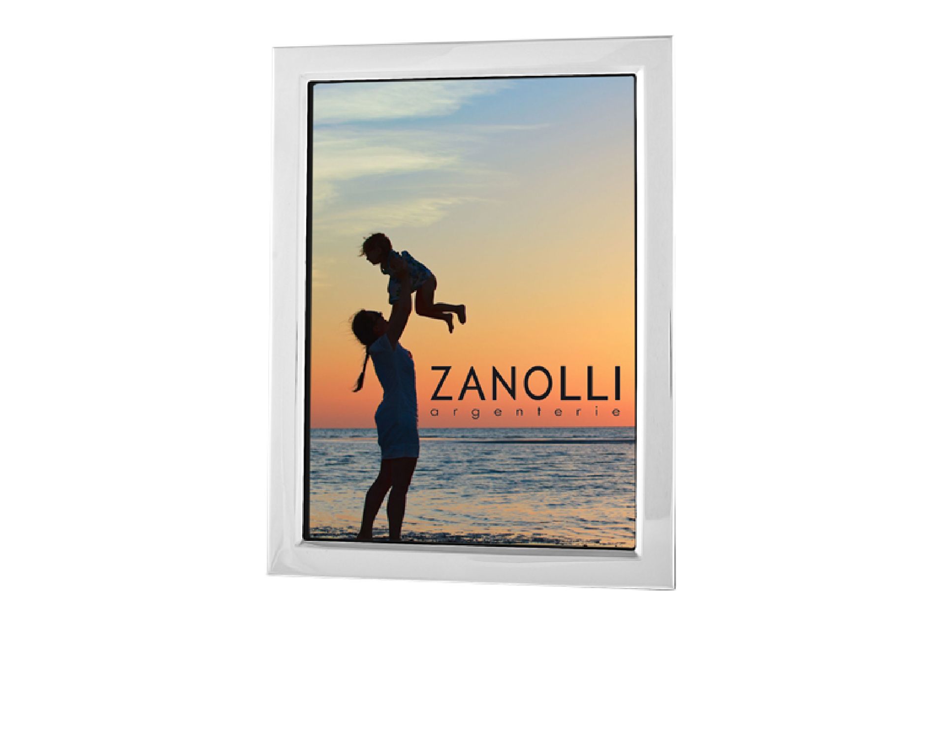 Cornice Argento A Fascia Lucida Selezione Zanolli 22181 5660438crr1