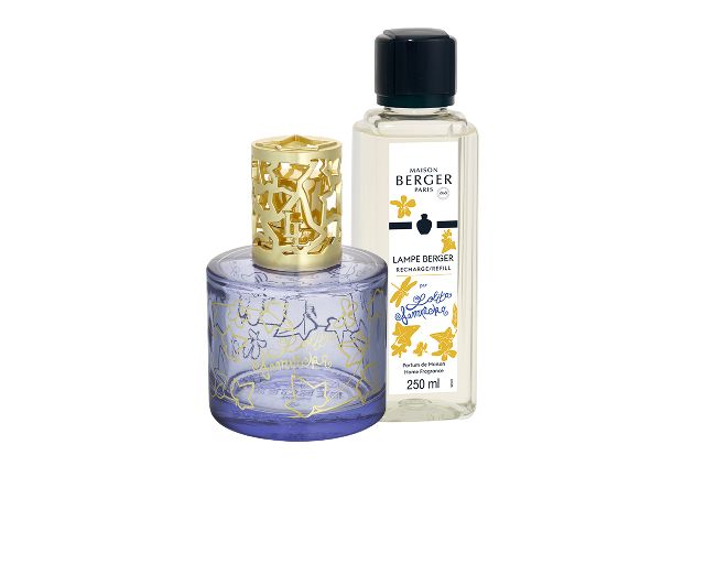 Cofanetto lampada catalitica lolita lempicka parme con profumo da 250 ml