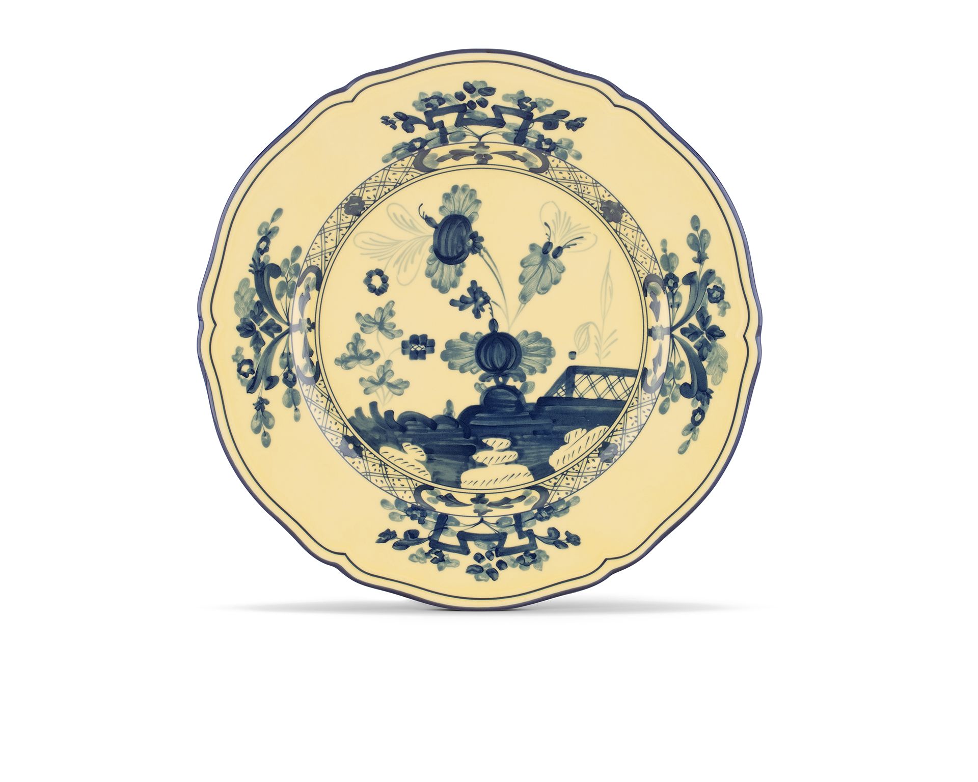 Segnaposto Oriente Italiano Citrino Porcellana Richard Ginori 180466 F00300pt1100310a56