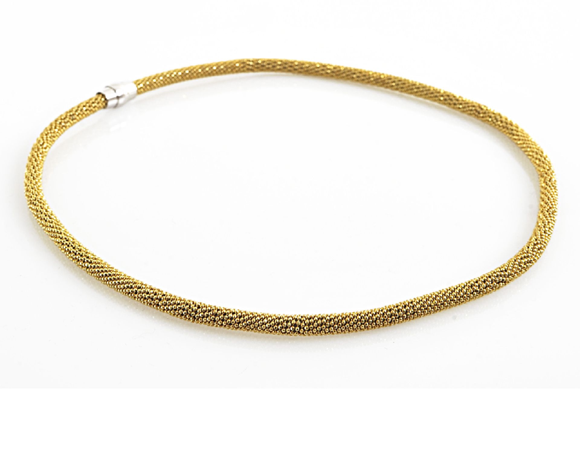 Necklace Silver Gold With Magnet Closure Selezione Zanolli 10791 2vcl907dorato