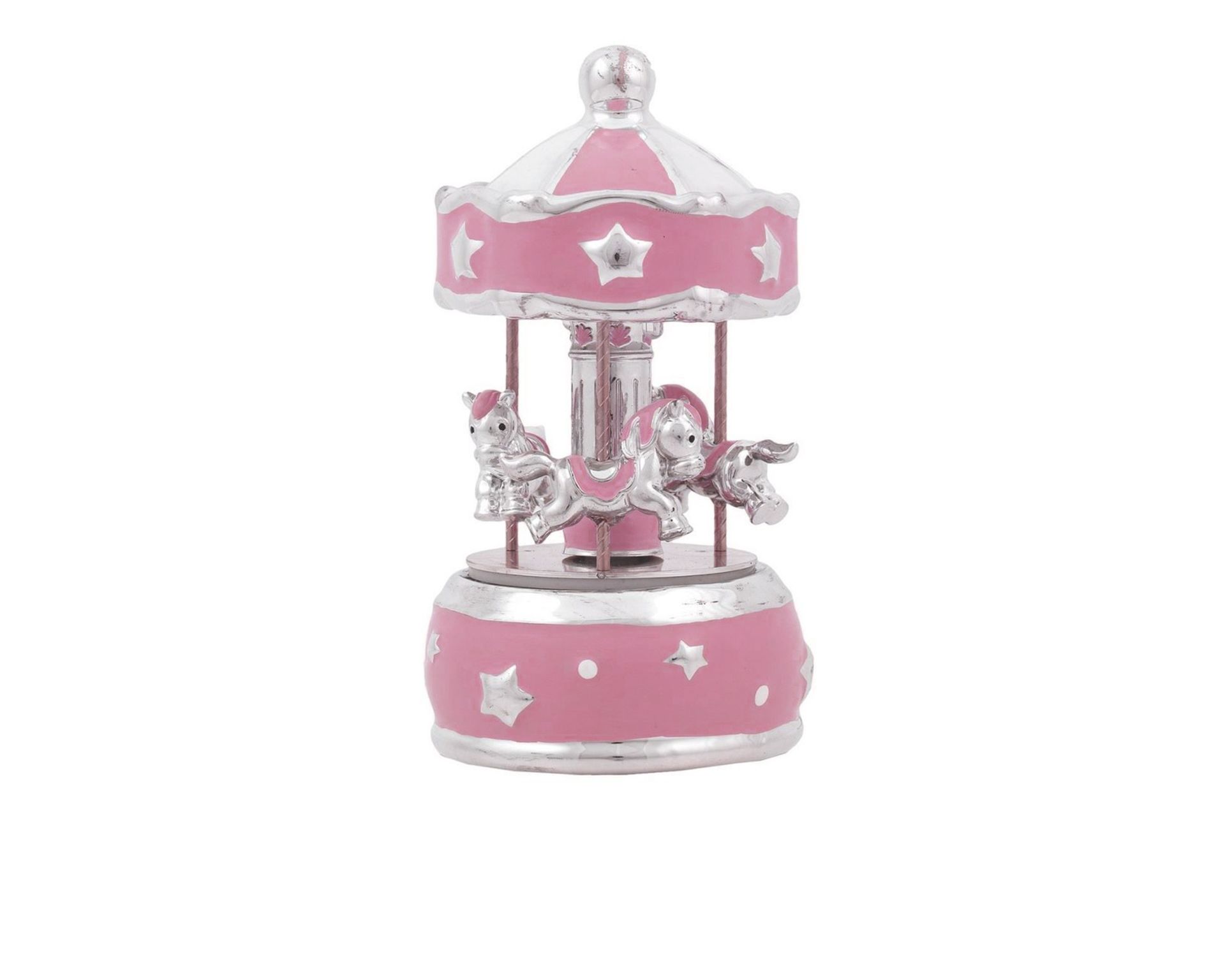 Carillon Giostra Dei Cavalli Rosa Selezione Zanolli 183473 592b417202r