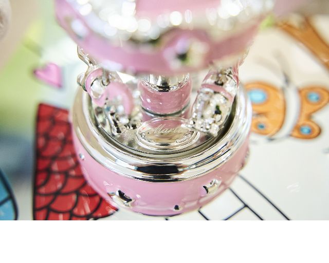 Carillon Giostra Dei Cavalli Rosa Selezione Zanolli 183473 592b417202r