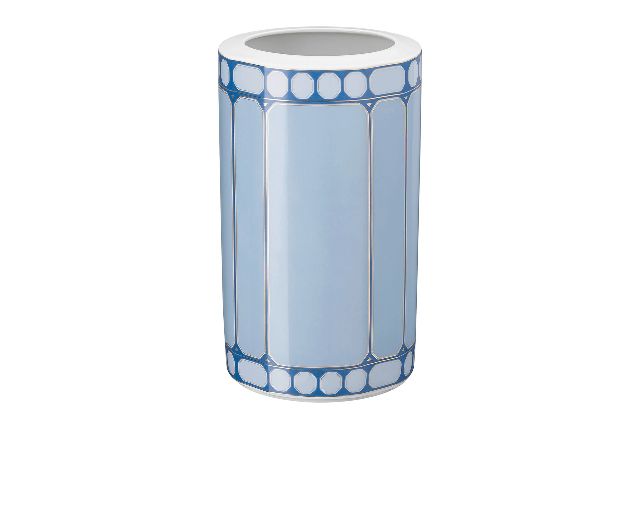 Vaso signum azure porcellana