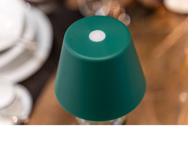 Lampada Da Esterni Top Con Cappello Verde Sompex 172647 973s78373
