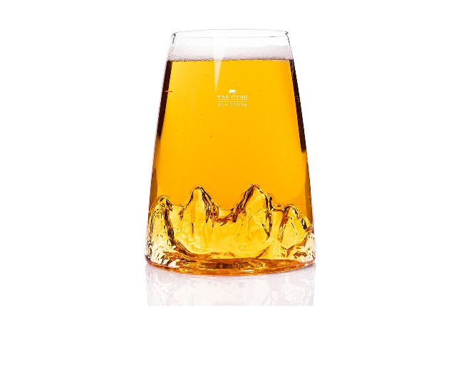 Bicchiere long drink topographic tre cime