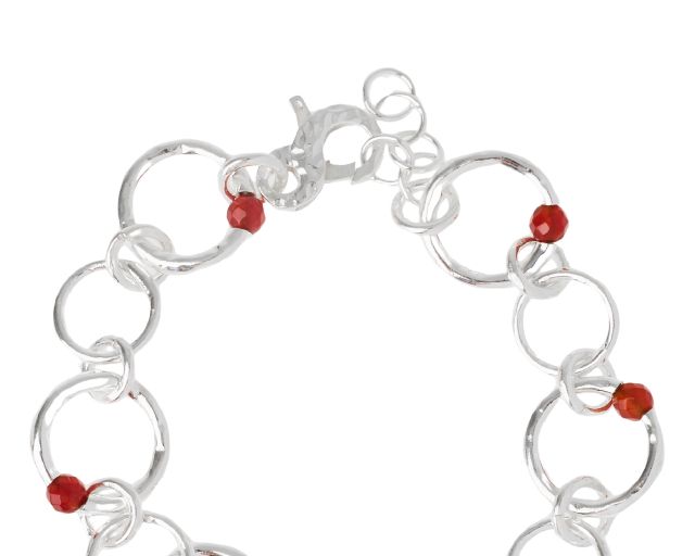 Bracciale Dafne Argento E Corniola Selezione Zanolli 189829 922mpbr3221