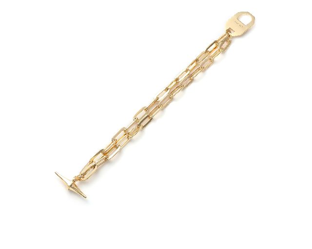Bracelet classica in gilded bronze