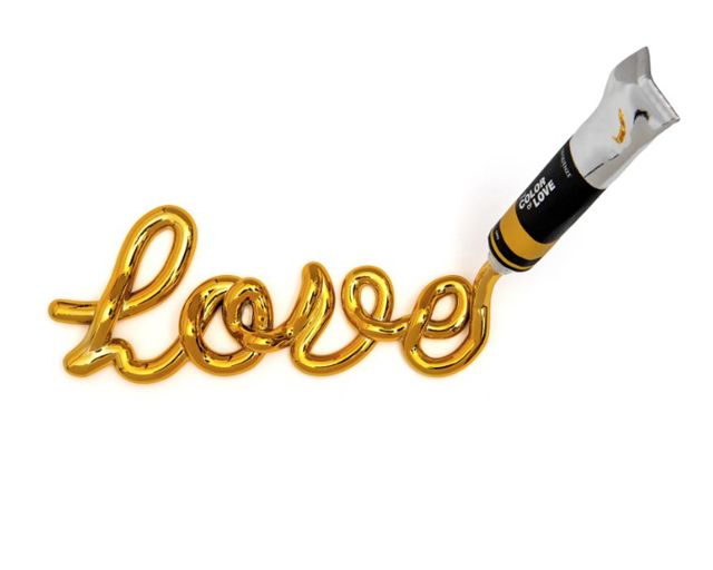 Scultura the color of love oro