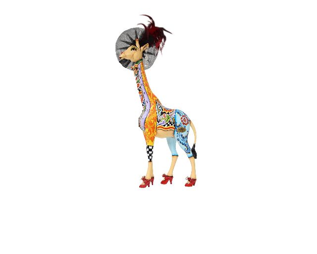 Giraffe effi s hand painted