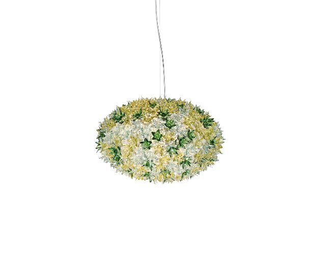 Suspension lamp bloom mint green