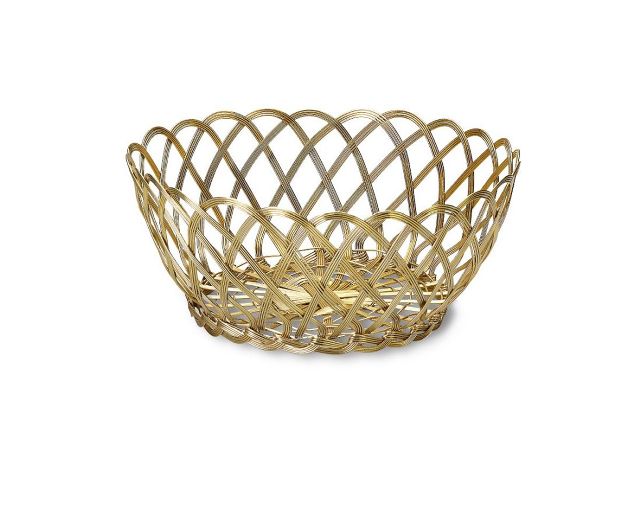 Copper basket intreccio