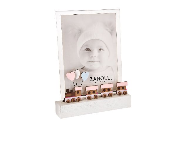 Picture frame train pink
