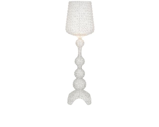Lampada kabuki trasparente con dimmer