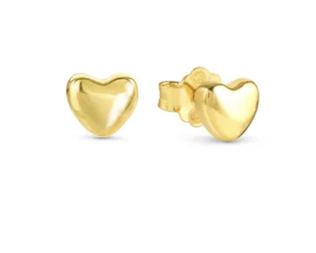 Earrings armonica silver heart