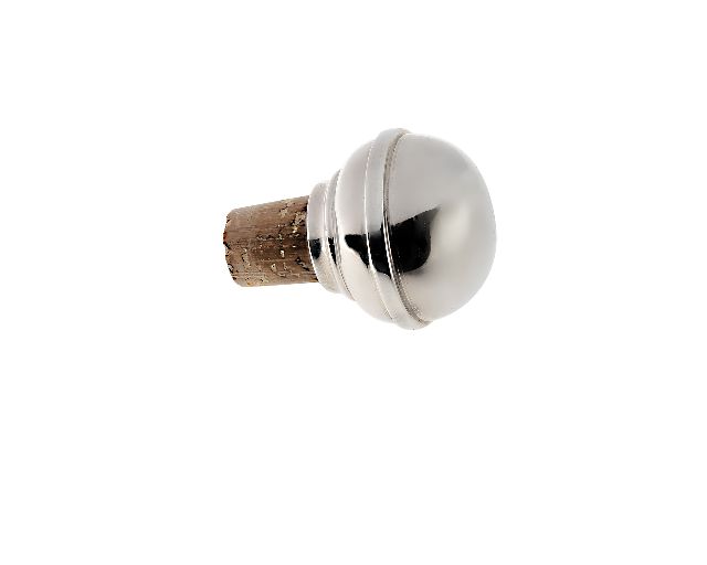 Round stopper silver