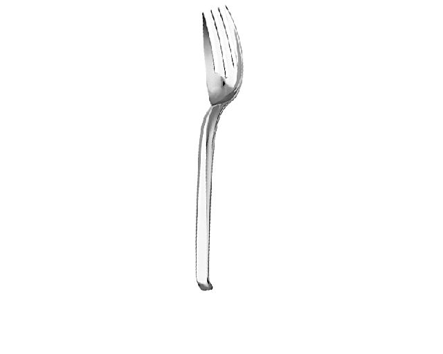 Forchetta servire living acciaio