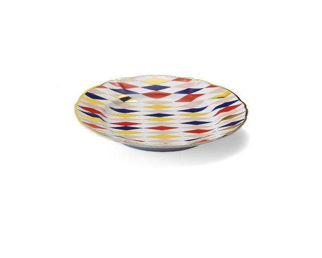Dessert Plate Abracadabra Quadri Porcelain Bitossi Home 162628 954abr00022