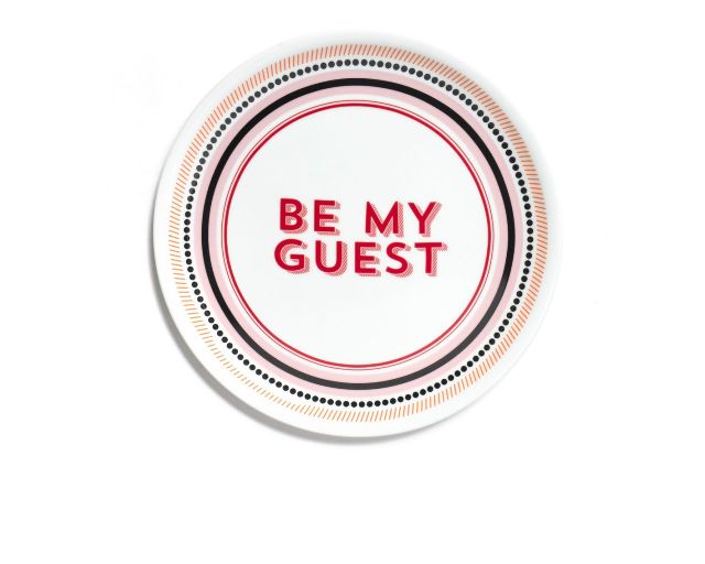 Pizza Plate Be My Guest Porcelain Bitossi Home 169154 954gst00001