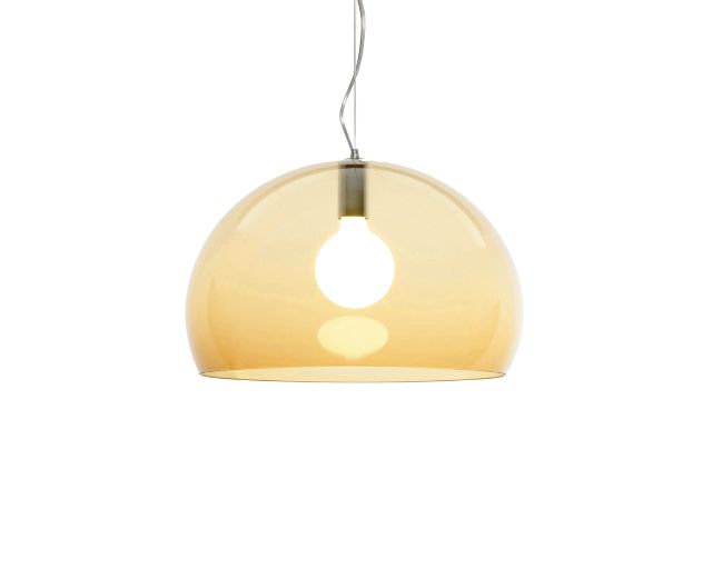 Lampada sospensione fl/y colore ambra