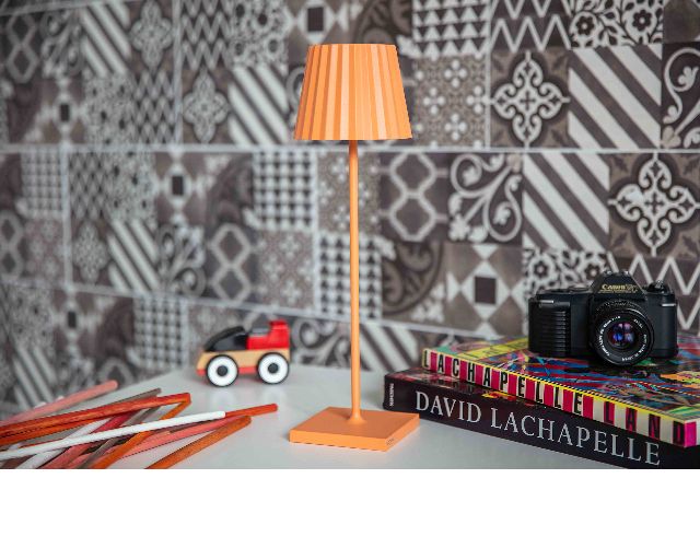 Lampada Da Tavolo A Led Troll 20 Arancio Sompex 172631 973s78176