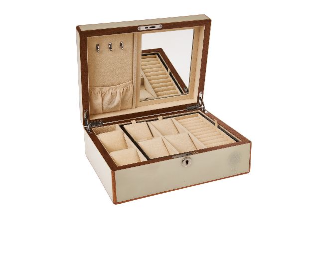 Jewelery Box In White Wood Pozzi Milano 179278 984pm0212w