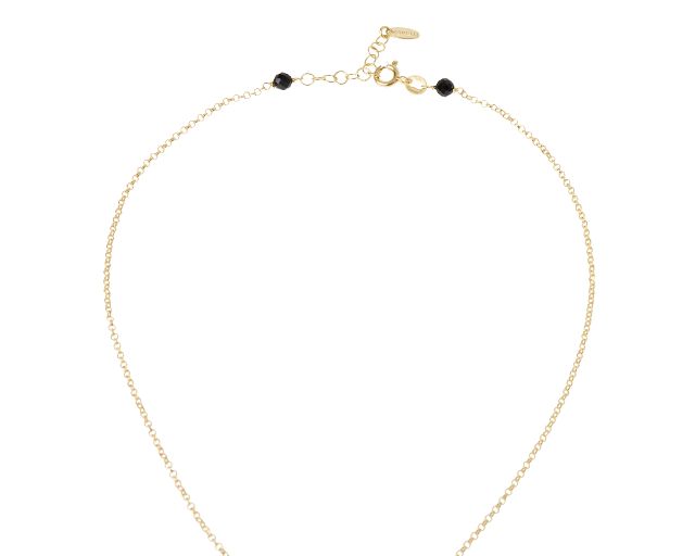 Collana Argento Dorato Con Cristalli Blu Ottanio Selezione Zanolli 189662 726cl3412