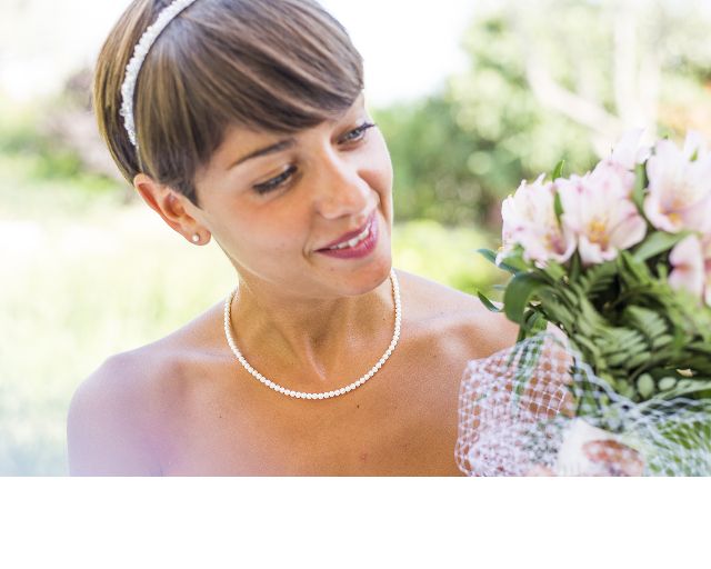 Collana Oro 750 E Perle Bianche Coltivate 24 Mesi Selezione Zanolli