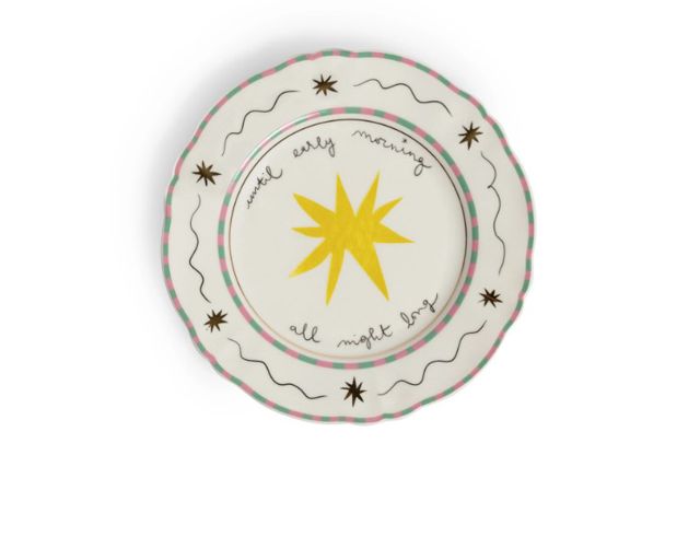 Piattino il frutto della passione porcellana stella