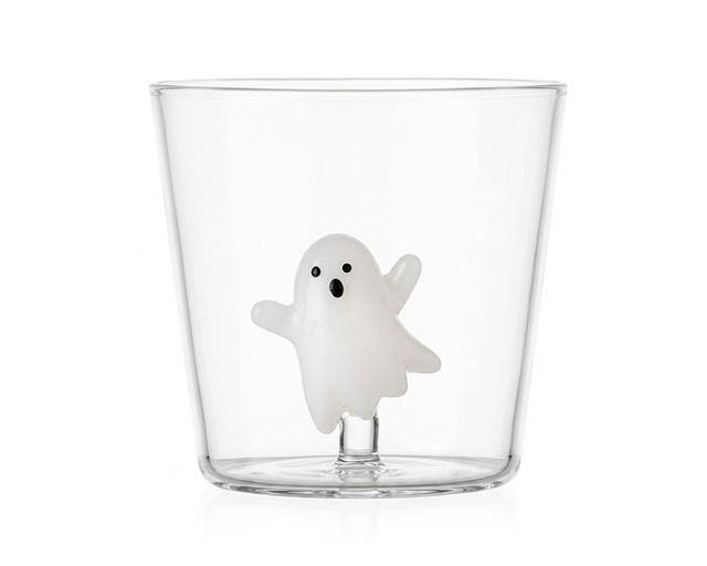 Bicchiere tumbler trick or treat fantasma