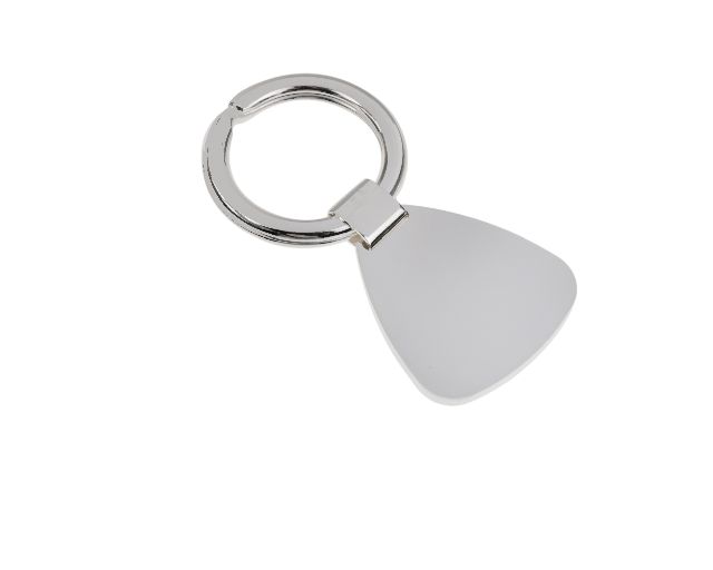 Portachiavi Argento Con Piastrina A Goccia Selezione Zanolli 154279 2vb48pcg