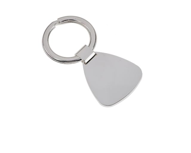 Portachiavi Argento Con Piastrina A Goccia Selezione Zanolli 154279 2vb48pcg