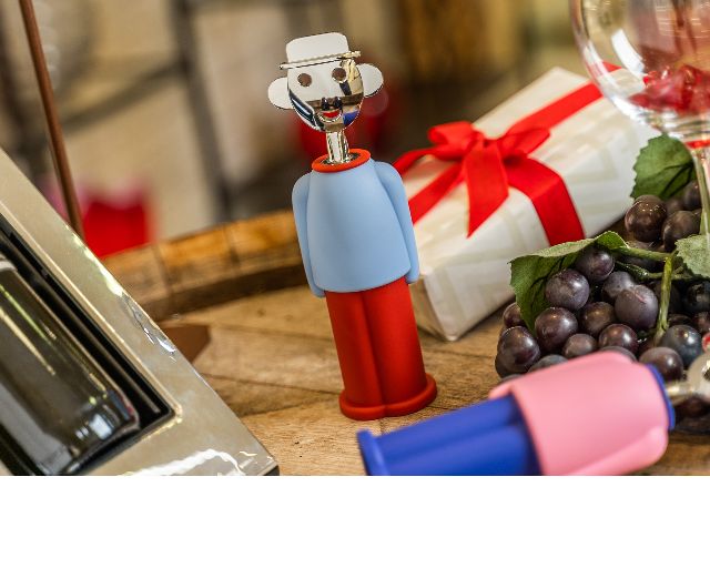 Corkscew Alessandro M Red And Blue Alessi 170047 902am23lazr