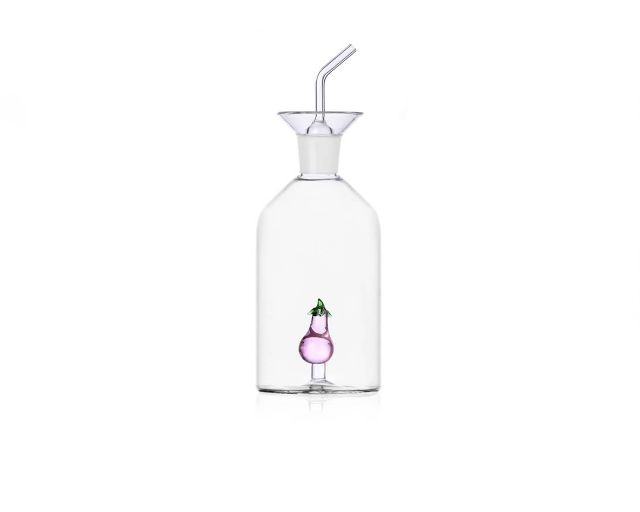 Oil bottle vegetables eggplant