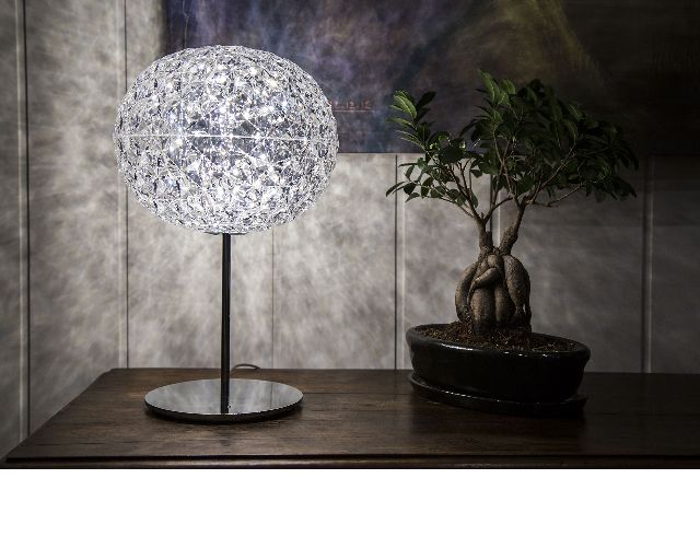 Table lamp planet transparent