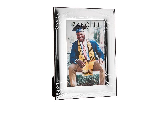 Picture frame nico bilaminated silver