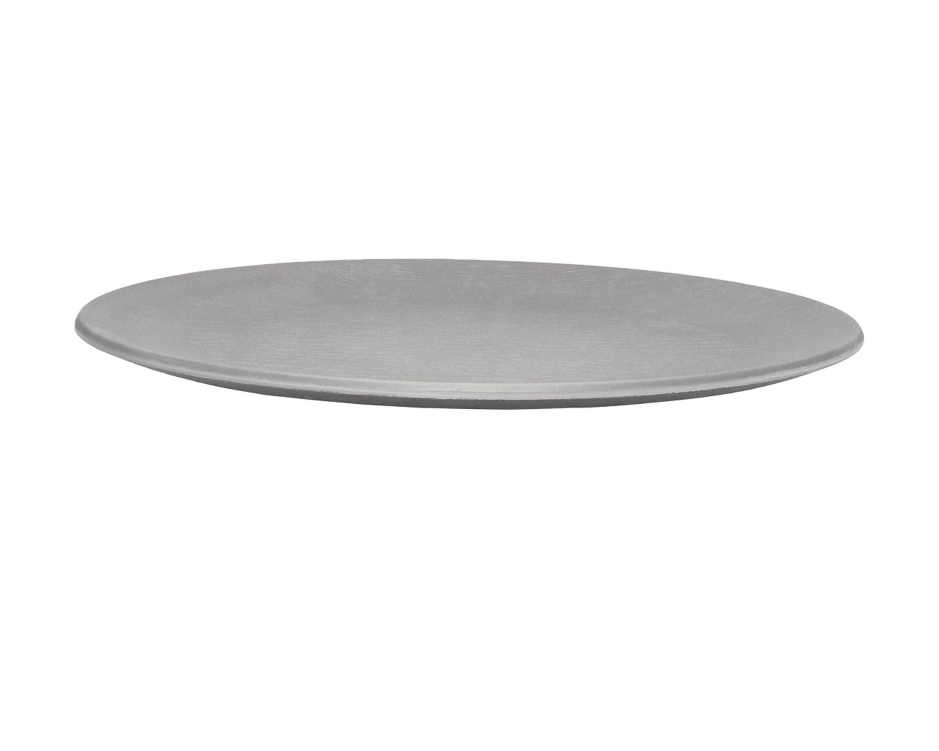 Piatto Piano Dessert Trama Nero Antracite Kartell 151983 90601518na
